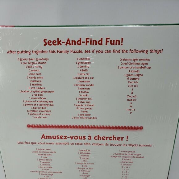 Hallmark Nutcracker Springbok Family Jigsaw Puzzle Workshop Vintage 2001 NEW USA - Picture 10 of 12